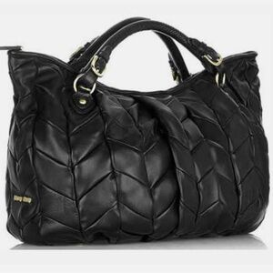 Miu Miu Black Shoulder Bag